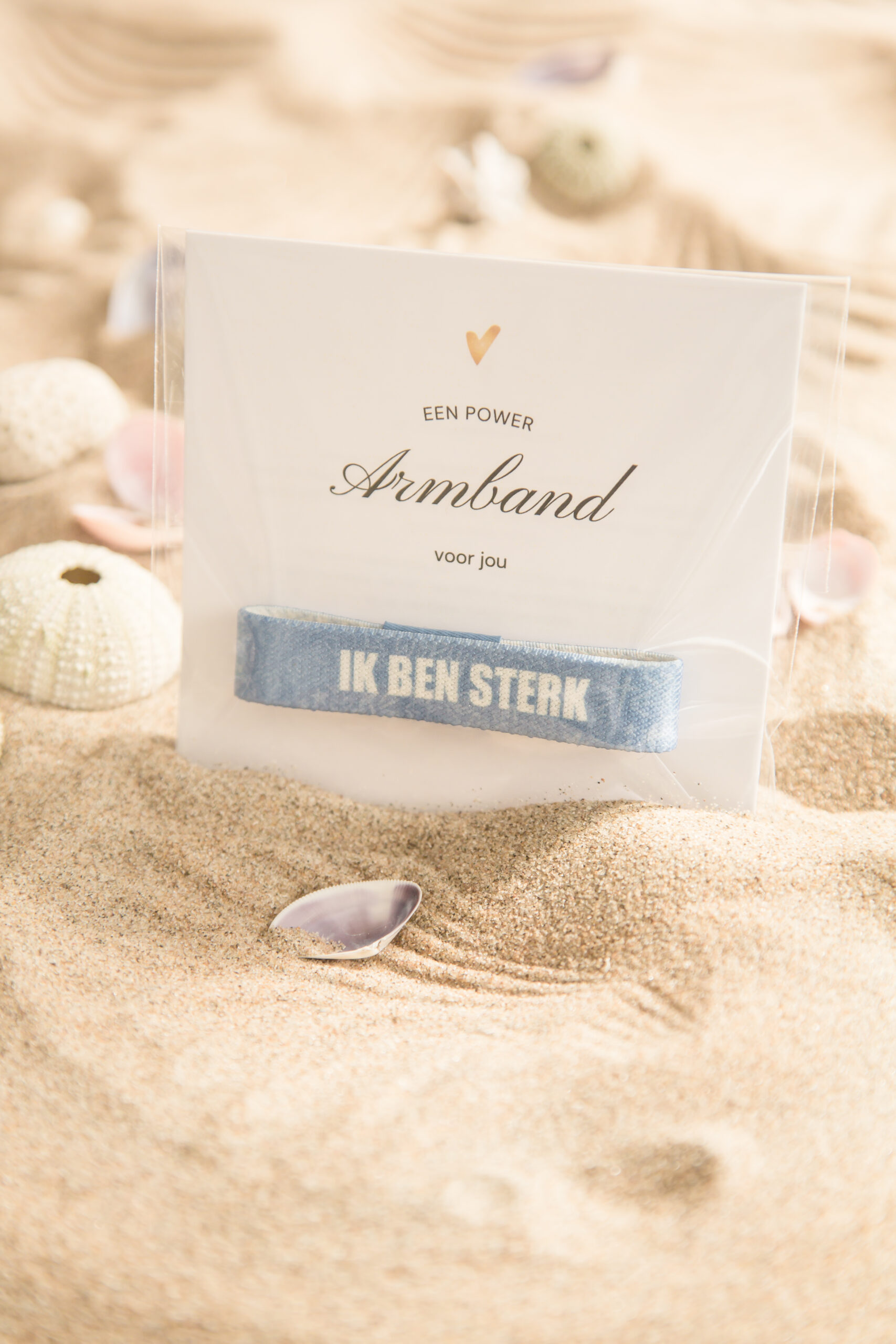 Kinder Armband Power
Ik ben Sterk Blauw