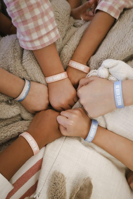 Kinder Armband Power Ik geloof in mezelf roze - Image 2