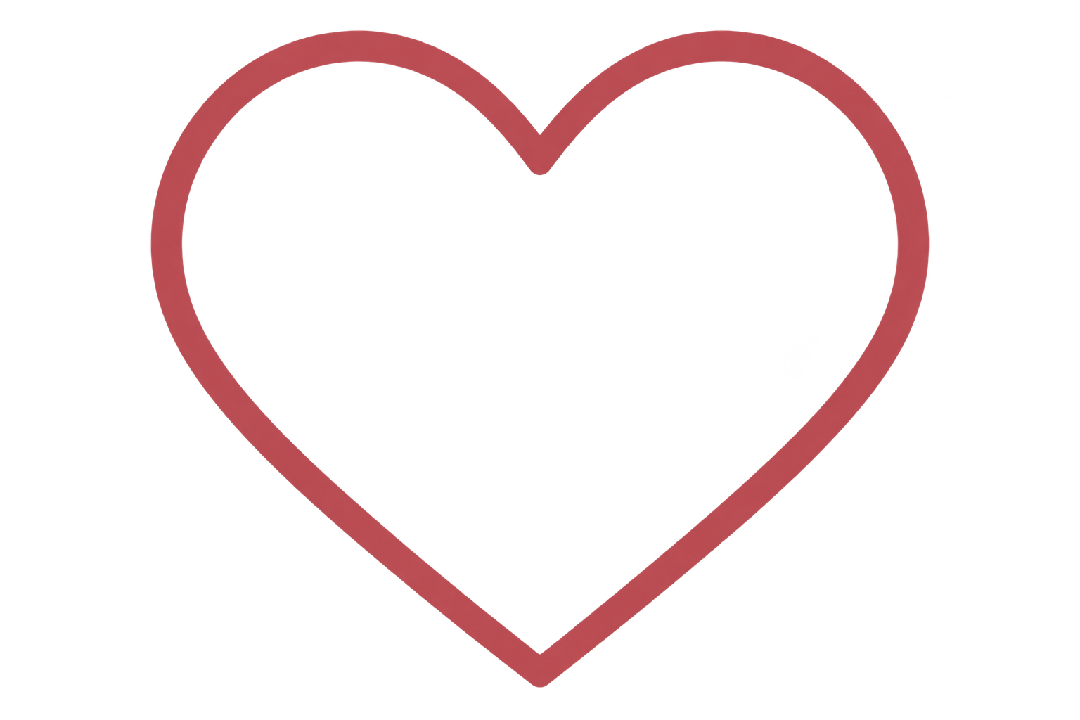 Glowing pink neon heart outline against a dark, smoky background, symbolizing love or romance.